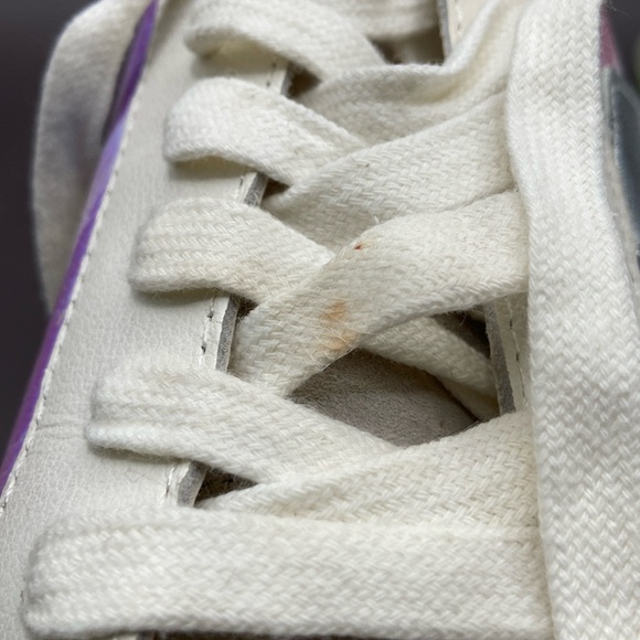 Dolce Vita Zaga Women’s Sneakers, Silver Iridescent Leather 8.5M - Picture 10 of 12